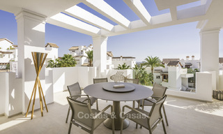New luxury apartment for sale in a fashionable complex in Nueva Andalucia in Marbella 18396 