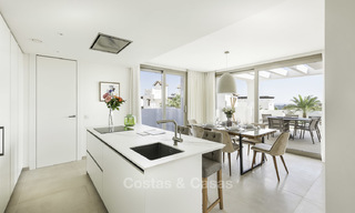 New luxury apartment for sale in a fashionable complex in Nueva Andalucia in Marbella 18407 