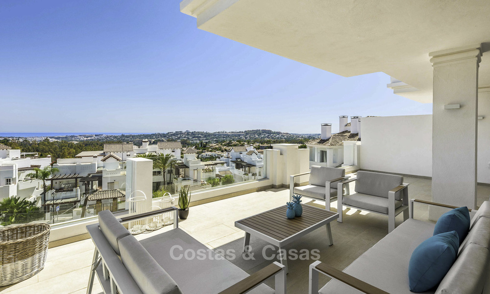 Contemporary luxury apartment for sale in an exclusive complex in Nueva Andalucia - Marbella 18445