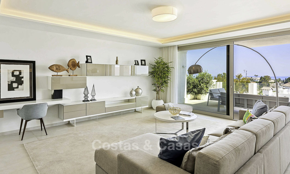 Contemporary luxury apartment for sale in an exclusive complex in Nueva Andalucia - Marbella 18454