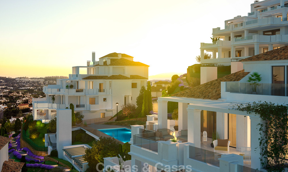 Contemporary luxury apartment for sale in an exclusive complex in Nueva Andalucia - Marbella 18466