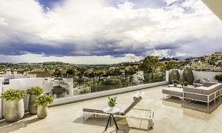 Contemporary spacious luxury penthouse for sale in an exclusive complex in Nueva Andalucia - Marbella 18481 