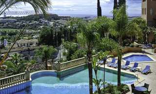 Charming penthouse apartment in a sought-after luxury urbanisation for sale, Nueva Andalucia, Marbella 18605 