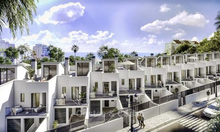 Brand new modern townhouses for sale, walking distance to the beach and amenities, Benalmadena, Costa del Sol 18667