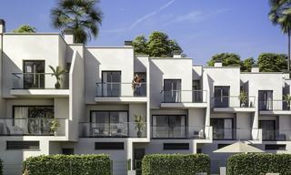 Brand new modern townhouses for sale, walking distance to the beach and amenities, Benalmadena, Costa del Sol 18669 
