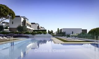 Attractive new semi-detached villas with private garden for sale in the Golden Triangle, Marbella - Benahavis - Estepona 18674 