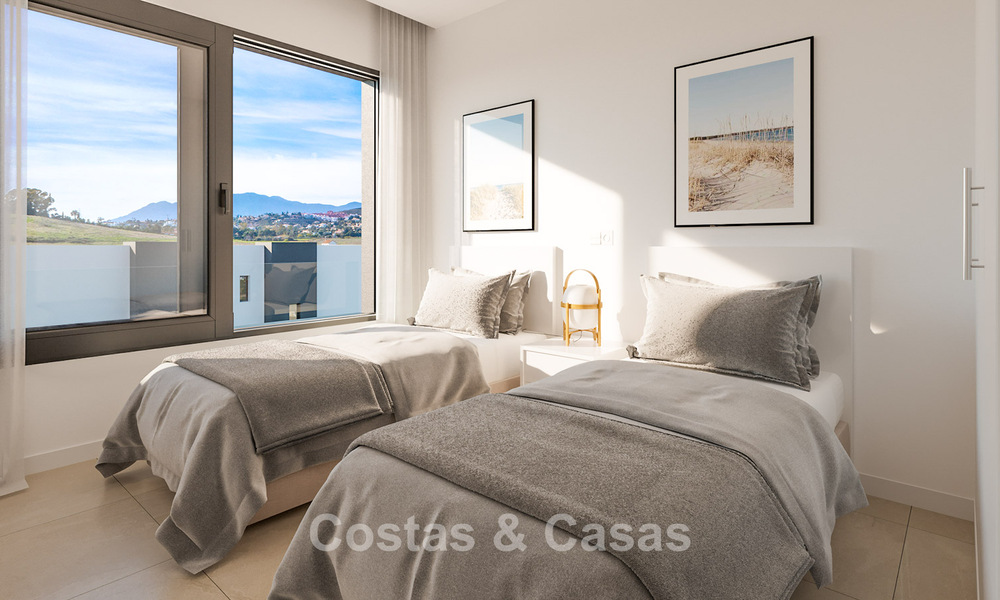 Attractive new semi-detached villas with private garden for sale in the Golden Triangle, Marbella - Benahavis - Estepona 802400