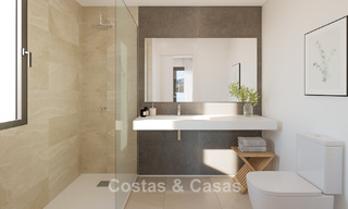 Attractive new semi-detached villas with private garden for sale in the Golden Triangle, Marbella - Benahavis - Estepona 802401 