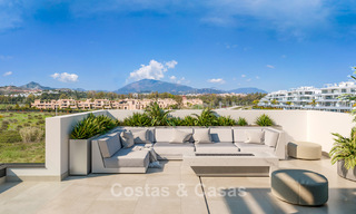 Attractive new semi-detached villas with private garden for sale in the Golden Triangle, Marbella - Benahavis - Estepona 802408 