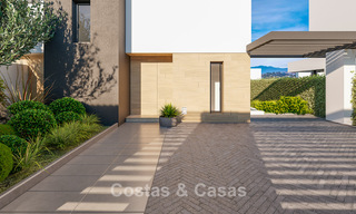Attractive new semi-detached villas with private garden for sale in the Golden Triangle, Marbella - Benahavis - Estepona 802409 