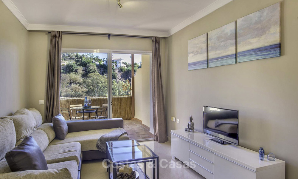Stylish and bright, recently refurbished penthouse apartment for sale, frontline golf, Benahavis - Marbella 18696