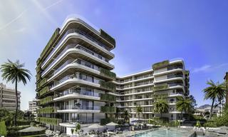 Impressive new luxury apartments in an exclusive complex for sale, walking distance to the beach, in the centre of Fuengirola, Costa del Sol 18716 