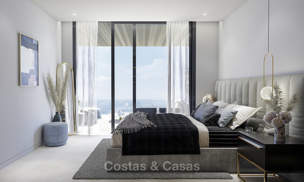Impressive new luxury apartments in an exclusive complex for sale, walking distance to the beach, in the centre of Fuengirola, Costa del Sol 18725