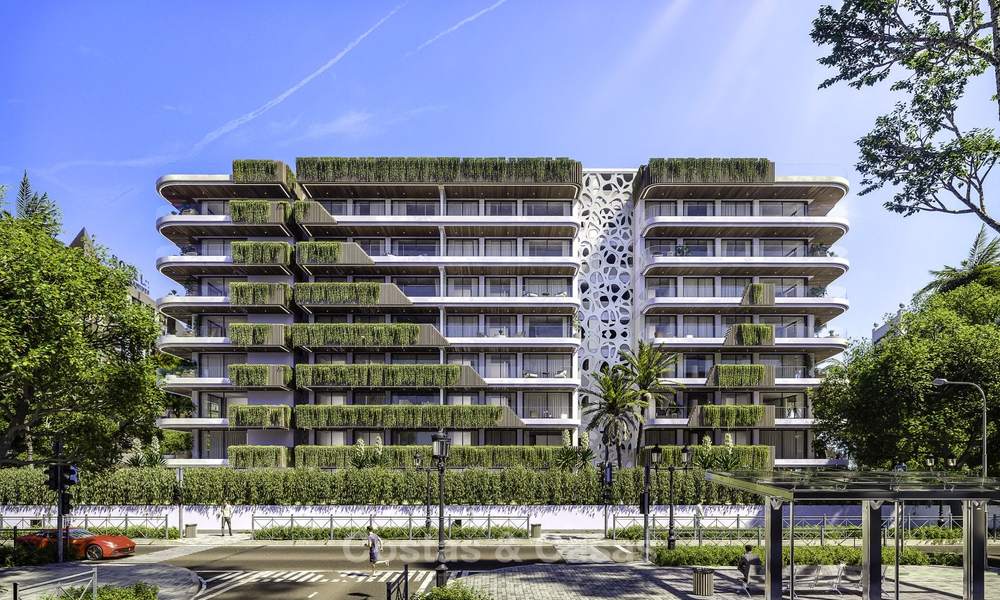 Impressive new luxury apartments in an exclusive complex for sale, walking distance to the beach, in the centre of Fuengirola, Costa del Sol 18726