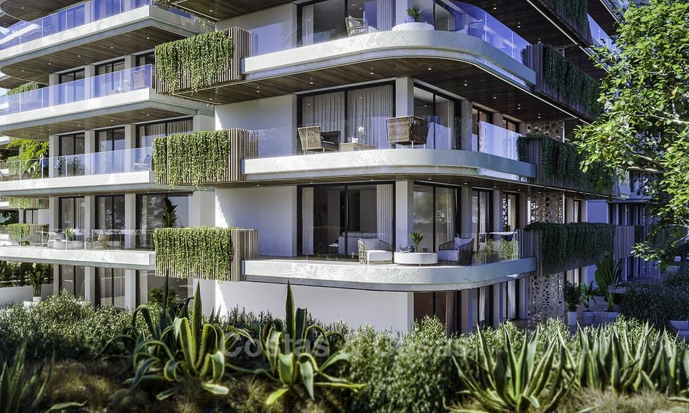 Impressive new luxury apartments in an exclusive complex for sale, walking distance to the beach, in the centre of Fuengirola, Costa del Sol 18728