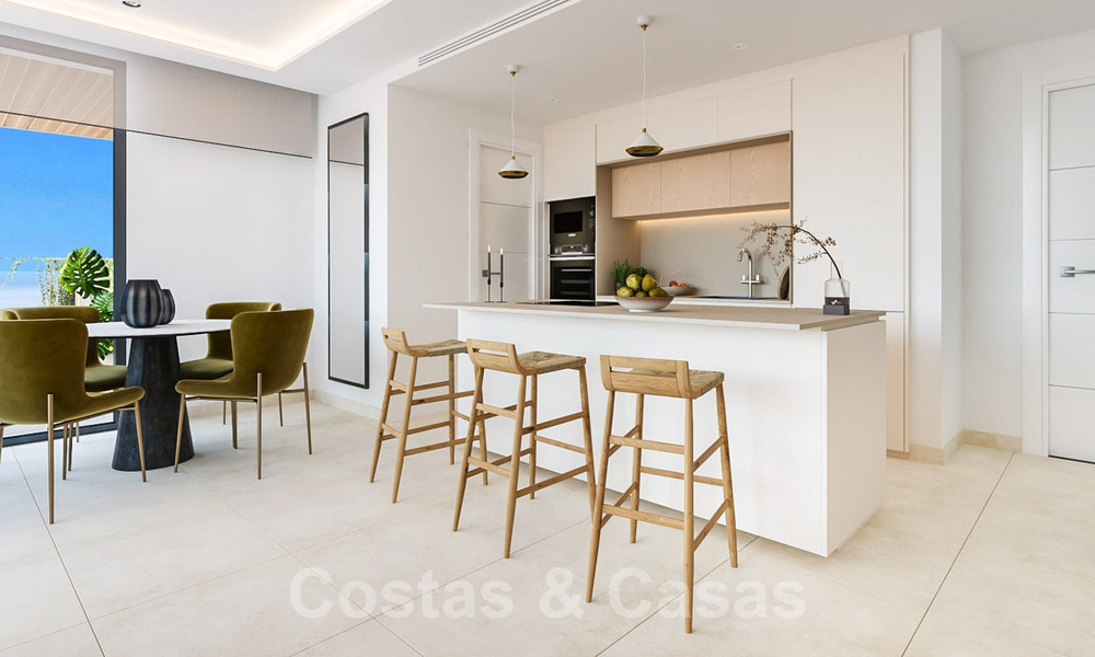 Impressive new luxury apartments in an exclusive complex for sale, walking distance to the beach, in the centre of Fuengirola, Costa del Sol 40236