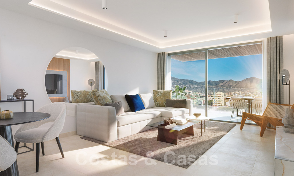 Impressive new luxury apartments in an exclusive complex for sale, walking distance to the beach, in the centre of Fuengirola, Costa del Sol 40237