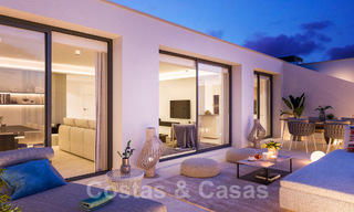 Impressive new luxury apartments in an exclusive complex for sale, walking distance to the beach, in the centre of Fuengirola, Costa del Sol 40238 