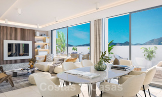 Impressive new luxury apartments in an exclusive complex for sale, walking distance to the beach, in the centre of Fuengirola, Costa del Sol 40239 