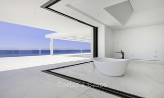 Exclusive new modern design beachfront penthouse for sale, move in ready, on the New Golden Mile, Marbella - Estepona 18857 