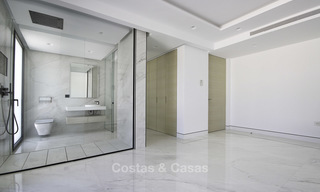 Exclusive new modern design beachfront penthouse for sale, move in ready, on the New Golden Mile, Marbella - Estepona 18870 
