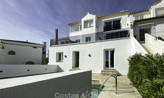 Fully renovated semi-detached classical villa for sale, Golden Mile, Marbella 18891 
