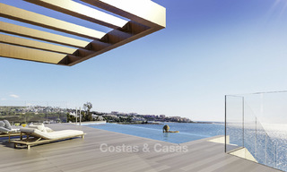 Stunning exclusive beachfront modern luxury apartments in boutique complex for sale near the centre of Estepona 18920 