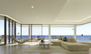 Stunning exclusive beachfront modern luxury apartments in boutique complex for sale near the centre of Estepona 18922 