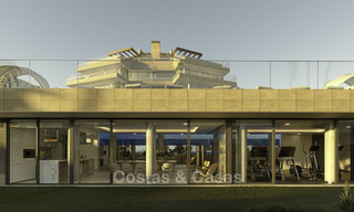 Stunning exclusive beachfront modern luxury apartments in boutique complex for sale near the centre of Estepona 18928 