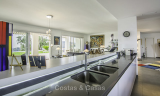 Stunning, very spacious modern villa with amazing sea views for sale in the hills of East Marbella 18937 