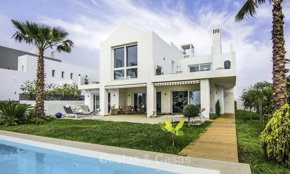 Stunning, very spacious modern villa with amazing sea views for sale in the hills of East Marbella 18941