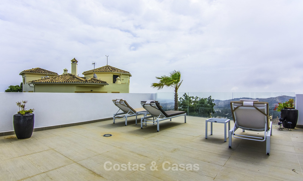 Stunning, very spacious modern villa with amazing sea views for sale in the hills of East Marbella 18956