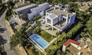 Stunning, very spacious modern villa with amazing sea views for sale in the hills of East Marbella 18961 