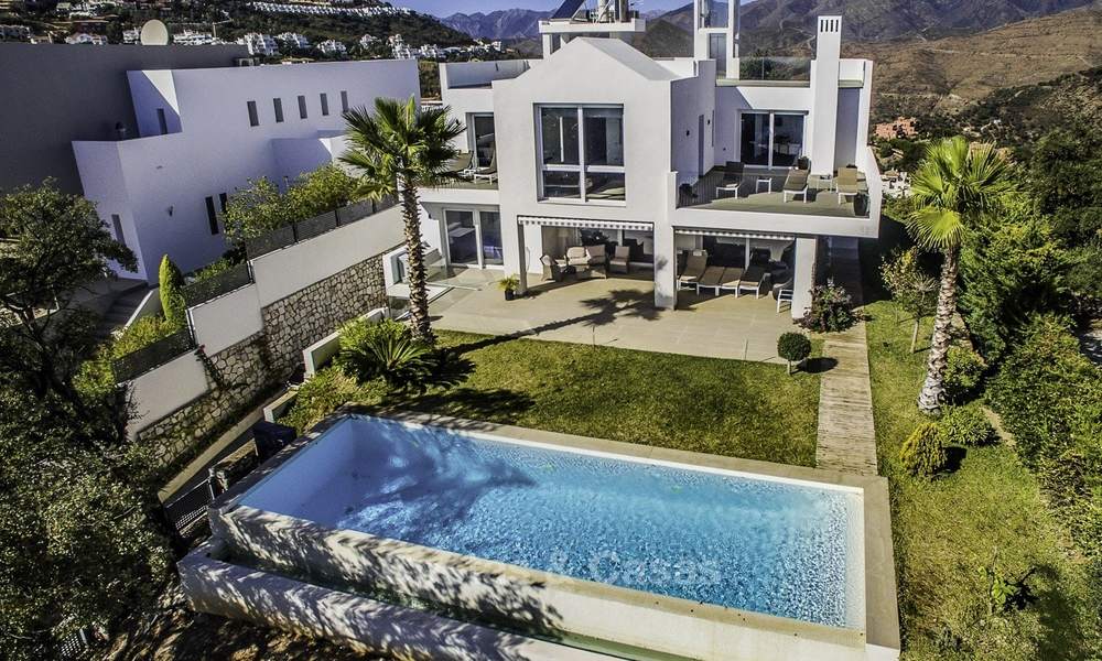Stunning, very spacious modern villa with amazing sea views for sale in the hills of East Marbella 18964