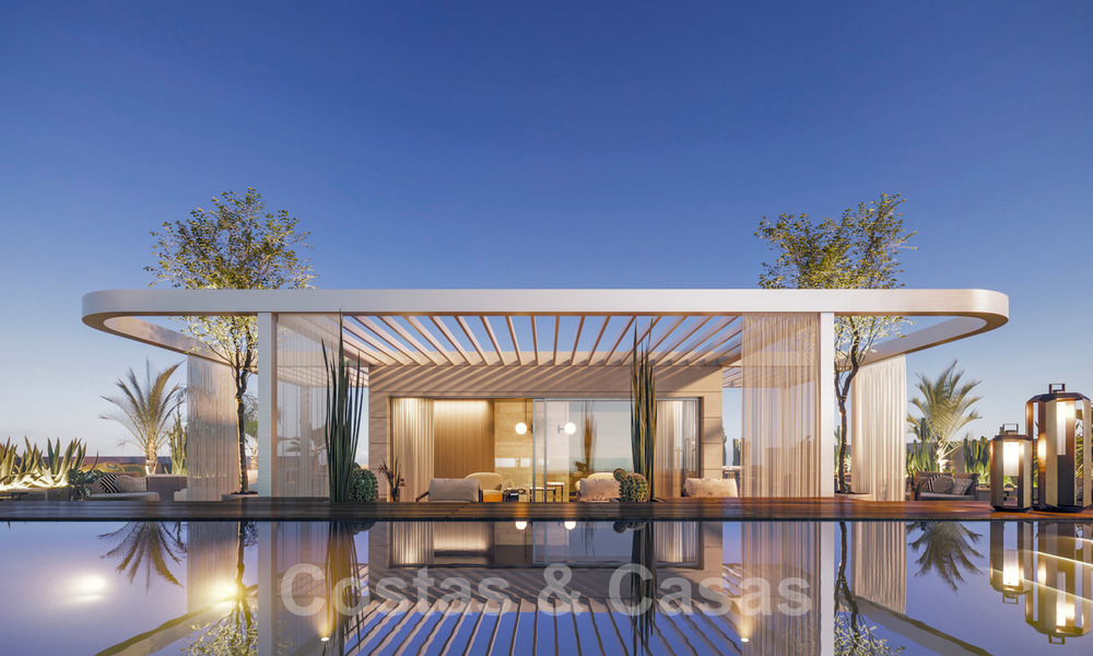 Exclusive, super-deluxe modern apartments and penthouses for sale on the Golden Mile, Marbella 28183