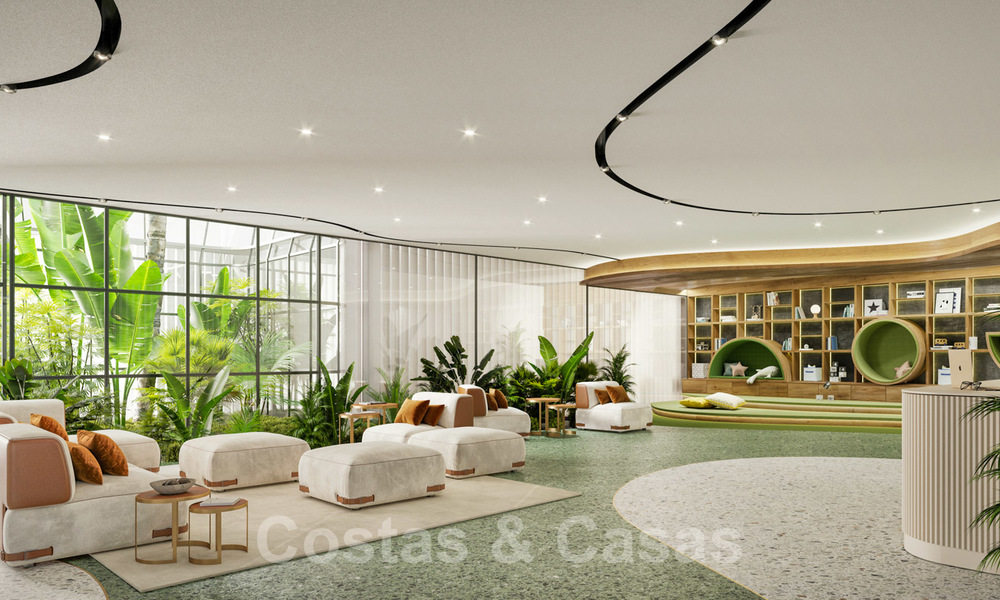 Exclusive, super-deluxe modern apartments and penthouses for sale on the Golden Mile, Marbella 28189