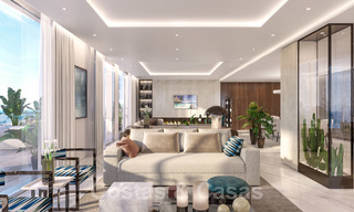 Exclusive, super-deluxe modern apartments and penthouses for sale on the Golden Mile, Marbella 28199 