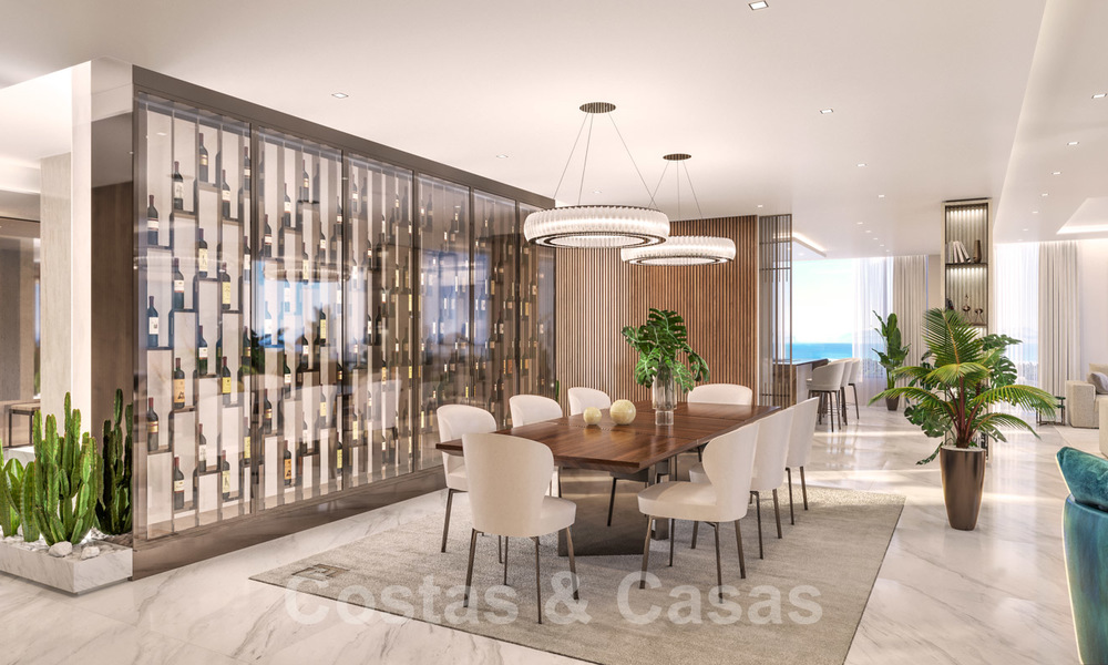 Exclusive, super-deluxe modern apartments and penthouses for sale on the Golden Mile, Marbella 28202