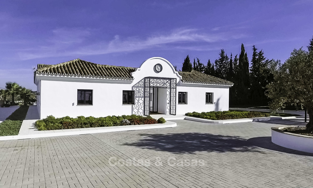 Completely renovated rustic villa for sale on the New Golden Mile between Marbella and Estepona 19106