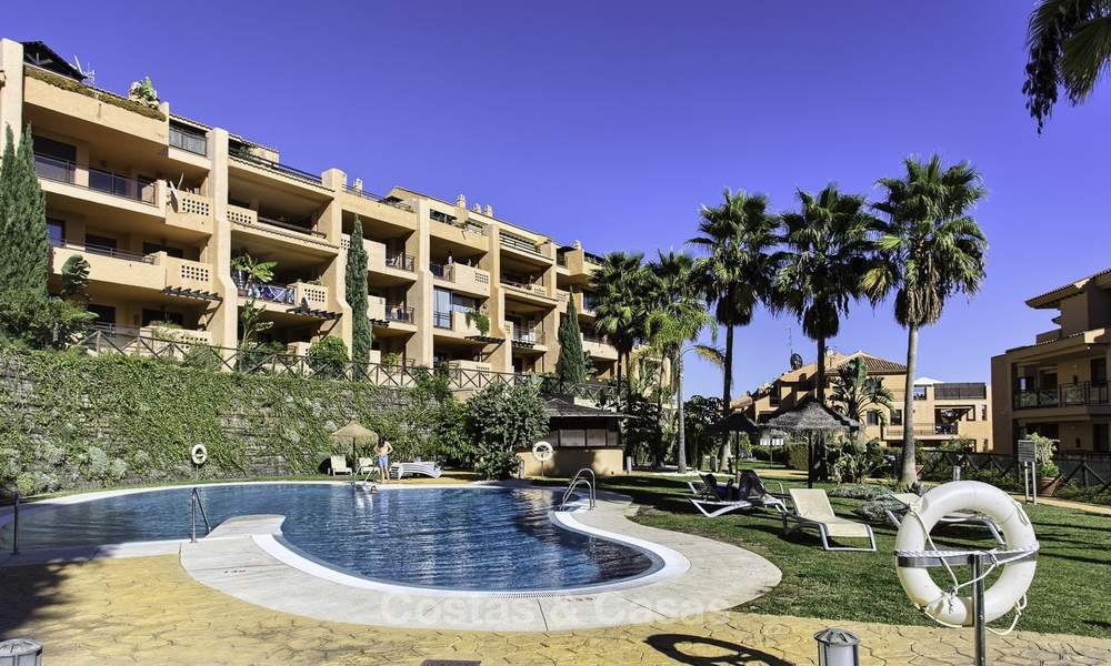 Very spacious, modern 4-bed penthouse on a golf course for sale, with panoramic views, Mijas, Costa del Sol 19066