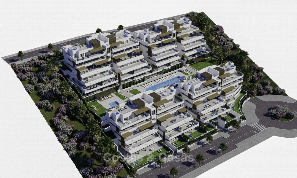 New modern customizable apartments for sale, walking distance to the beach, Estepona centre 19160