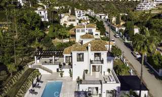 Fully renovated modern-Mediterranean luxury villa for sale in Nueva Andalucia´s Golf Valley, Marbella 19205 