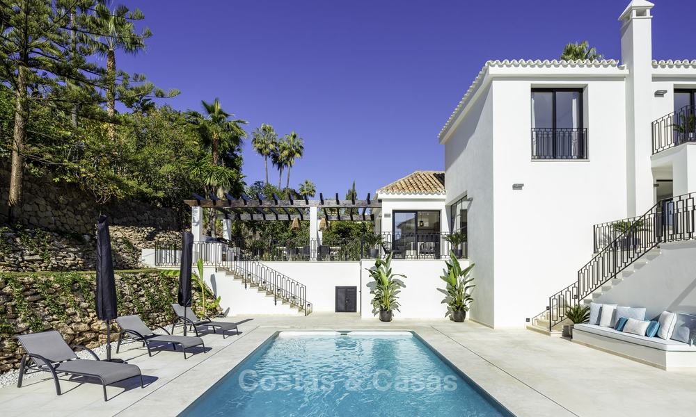 Fully renovated modern-Mediterranean luxury villa for sale in Nueva Andalucia´s Golf Valley, Marbella 19220