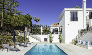 Fully renovated modern-Mediterranean luxury villa for sale in Nueva Andalucia´s Golf Valley, Marbella 19220 