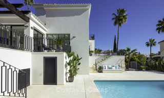 Fully renovated modern-Mediterranean luxury villa for sale in Nueva Andalucia´s Golf Valley, Marbella 19222 