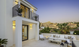 Fully renovated modern-Mediterranean luxury villa for sale in Nueva Andalucia´s Golf Valley, Marbella 19225 