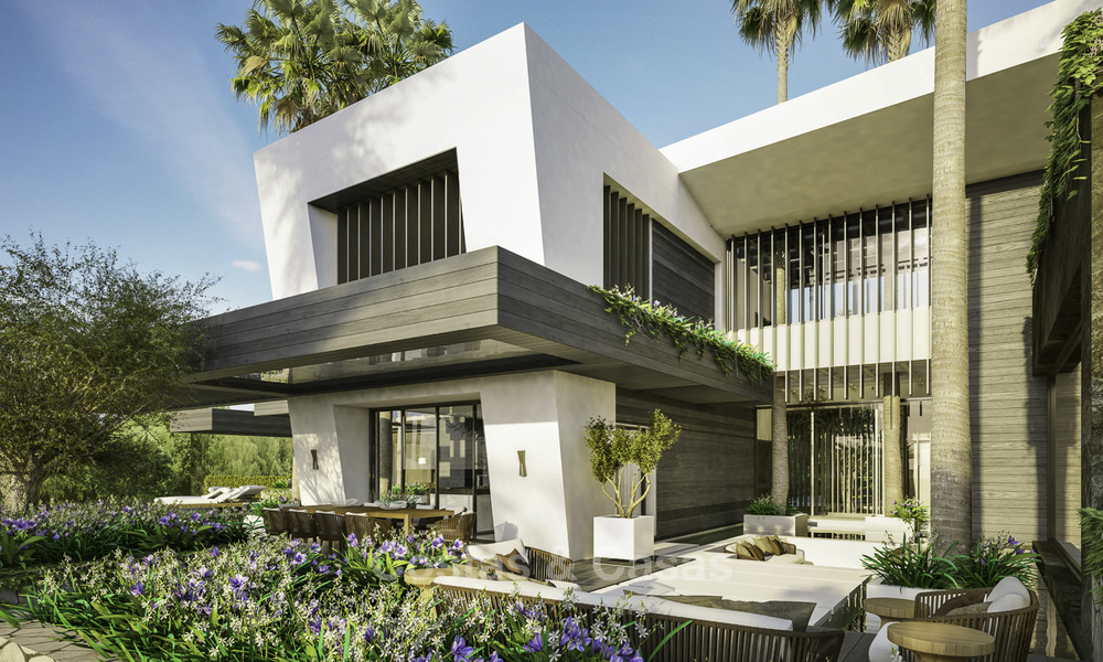 Off-plan masterpiece designer villa with approved building license for sale, Golden Mile, Marbella 19238
