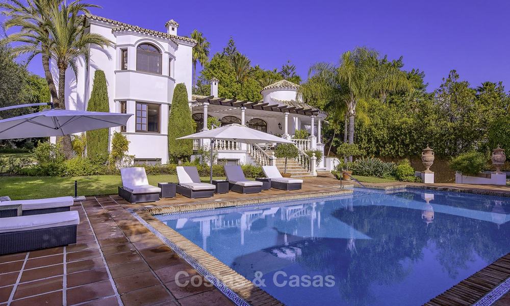 Charming Italian rustic villa on a double plot for sale, completely renovated, Marbella - Estepona 19298