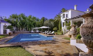 Charming Italian rustic villa on a double plot for sale, completely renovated, Marbella - Estepona 19300 