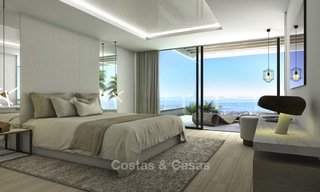 New contemporary luxury villas with panoramic sea views for sale in East Marbella 19329 